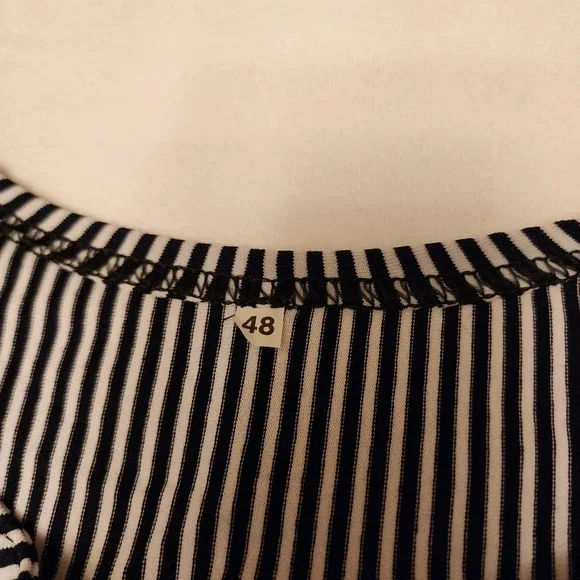 Striped Half Sleeve Top - Picture 8 of 12